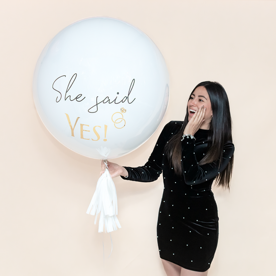 GLOBO BURBUJA XL  BLANCA