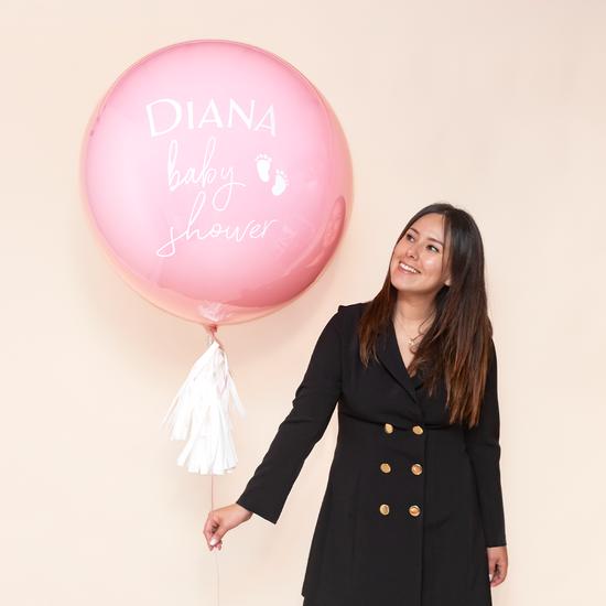 GLOBO BURBUJA XL ROSA