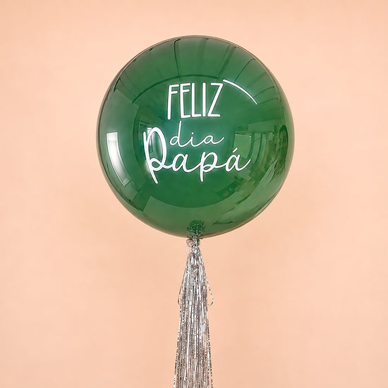 GLOBO BURBUJA FELIZ DIA PAPÁ