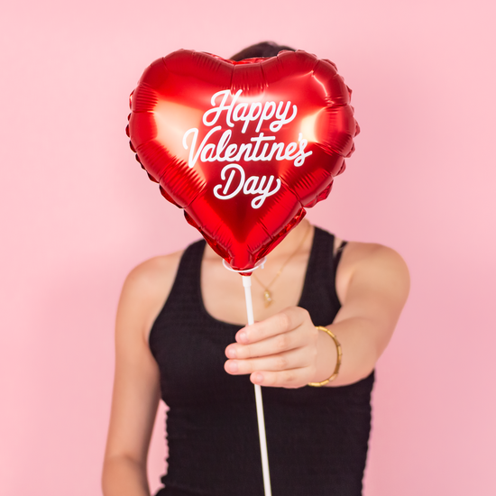 GLOBO CORAZÓN HAPPY VALENTINES