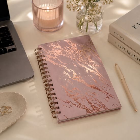 Libreta Pink Marble