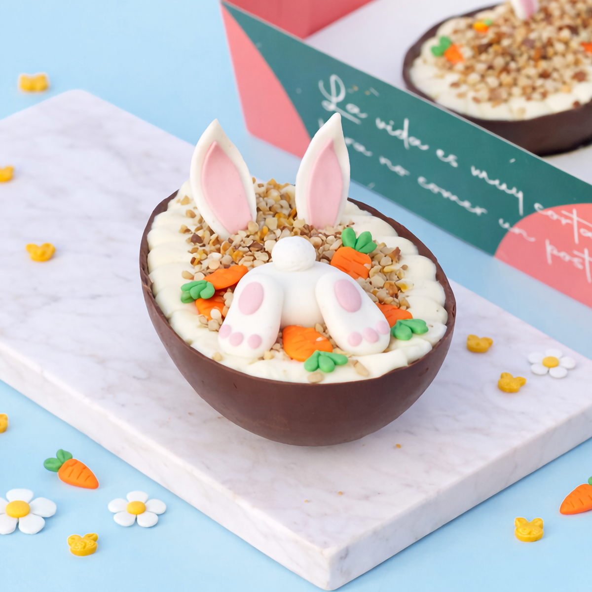 MEDIO HUEVO DE ZANAHORIA PASCUA