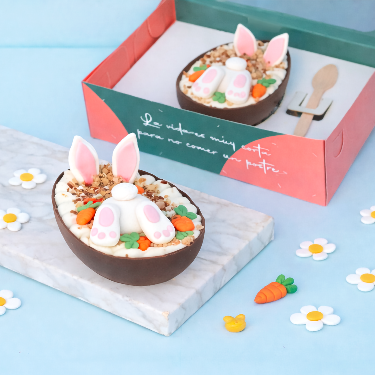 MEDIO HUEVO DE ZANAHORIA PASCUA