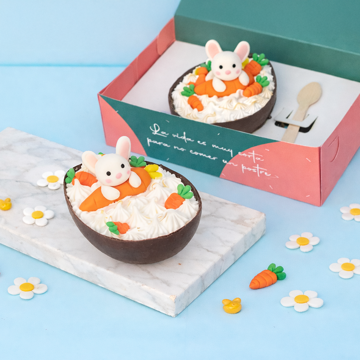 MEDIO HUEVO DE PIE DE LIMÓN PASCUA