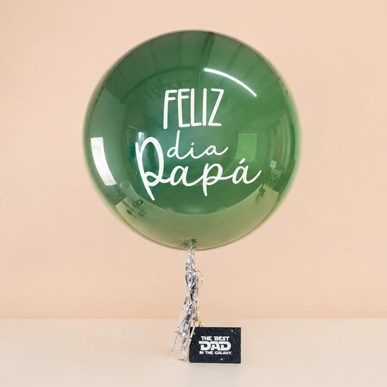 GLOBO BURBUJA FELIZ DIA PAPÁ