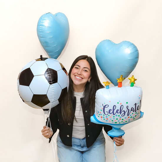 PACK GLOBOS CUMPLE FUTBOLERO