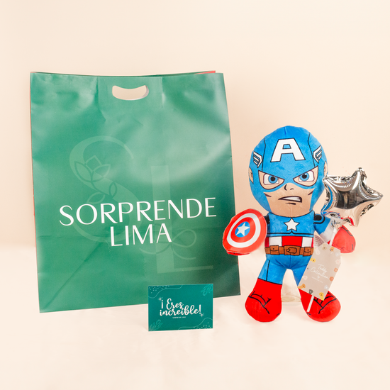 PELUCHE CAPITAN AMERICA