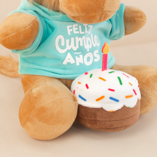 PELUCHE LEÓN CUMPLEAÑERO