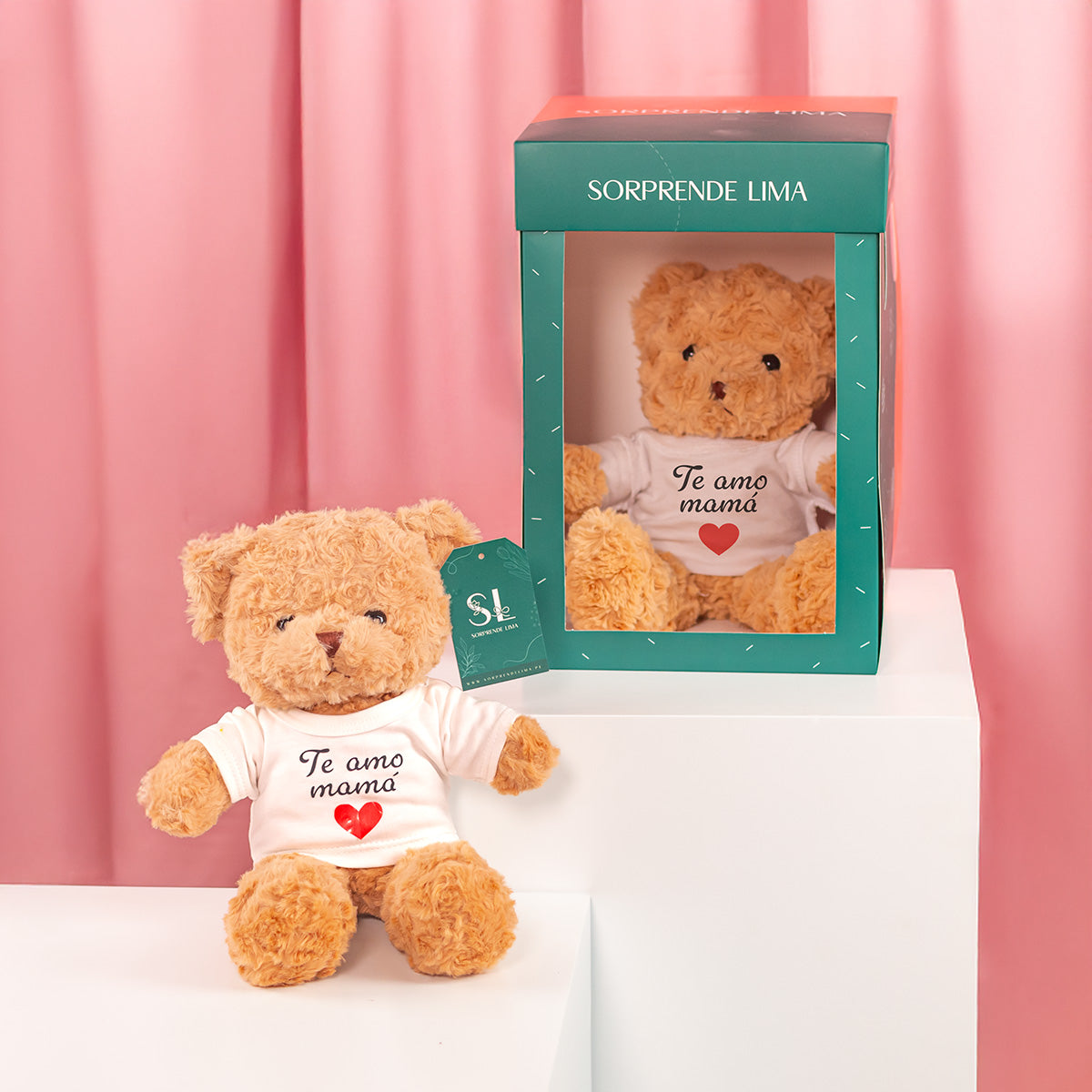 PELUCHE OSO TE AMO MAMÁ