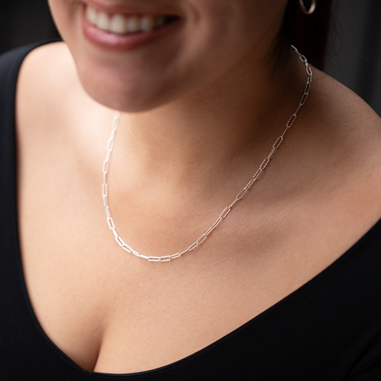 COLLAR CLIP SPARKLY
