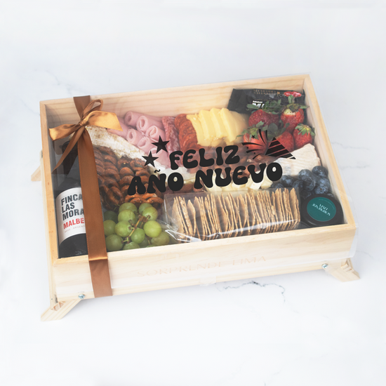 TABLA DE VINO Y QUESOS AÑO NUEVO