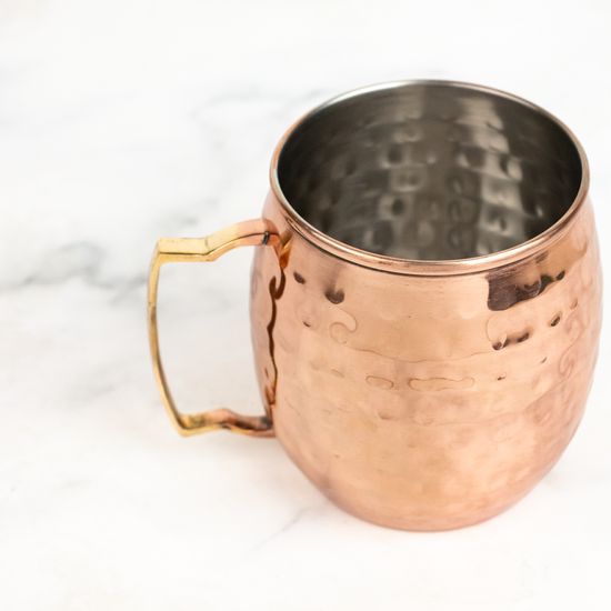 VASO METÁLICO ROSE GOLD