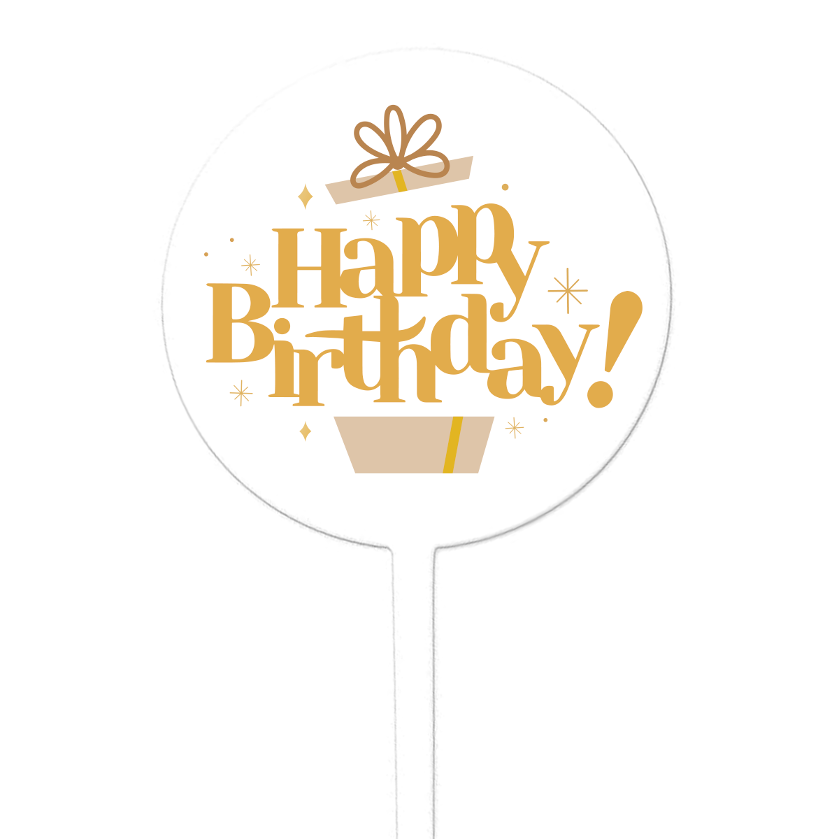 Topper Happy Birthday