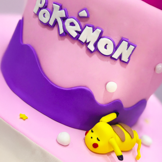 TORTA 2 PISOS JIGGLYPUFF POKEMÓN