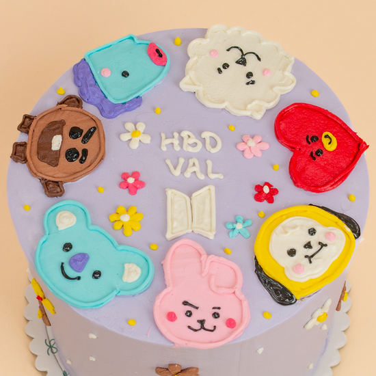 Torta Line friends bt21