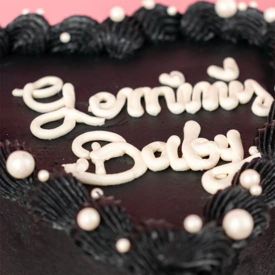 TORTA GEMINIS BABY BLACK