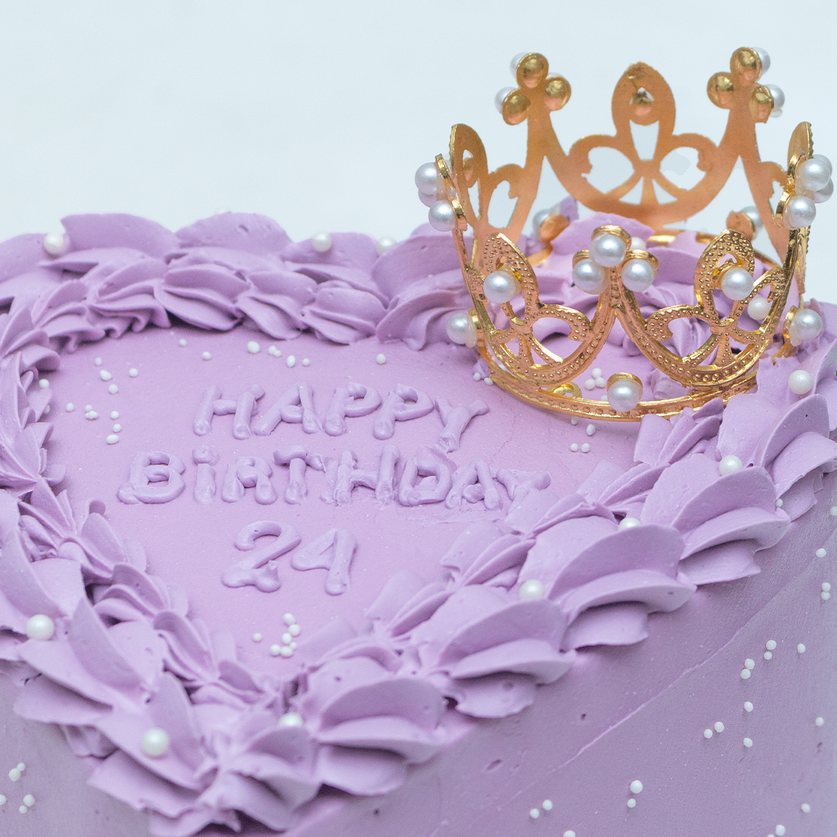 Torta Reina con corona