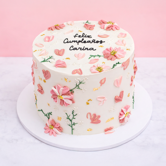 TORTA FLORES AESTHETIC