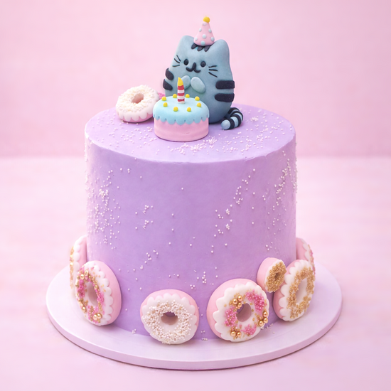 TORTA GATITO CUMPLEAÑOS