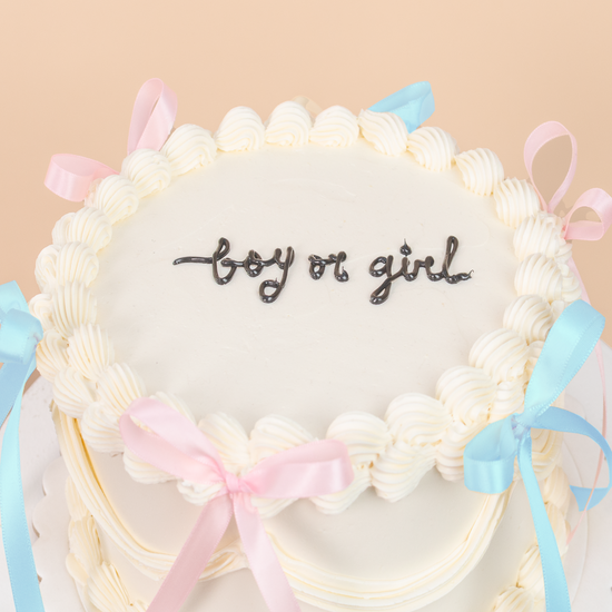 Torta Gender Reveal Coquette