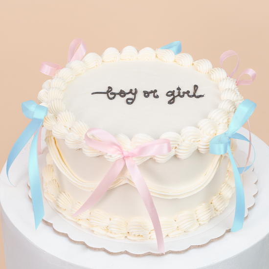 Torta Gender Reveal Coquette
