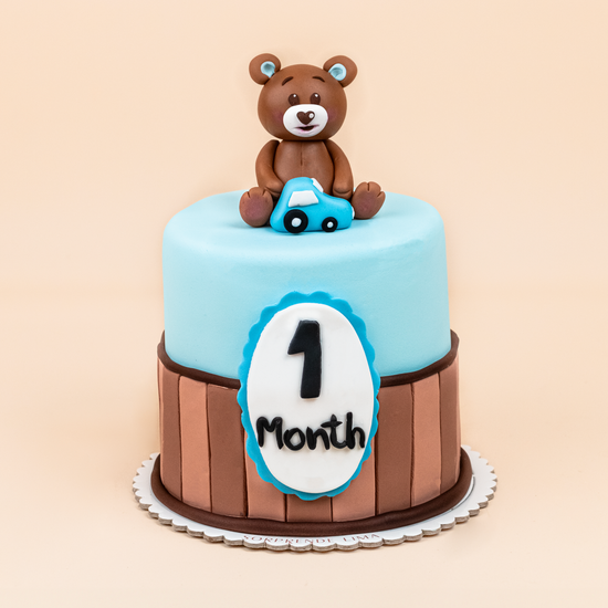 TORTA OSITO MESES