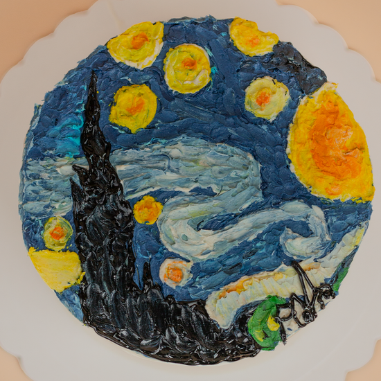 TORTA VAN GOGH “La noche estrellada”