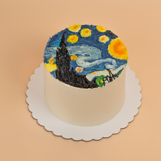 TORTA VAN GOGH “La noche estrellada”