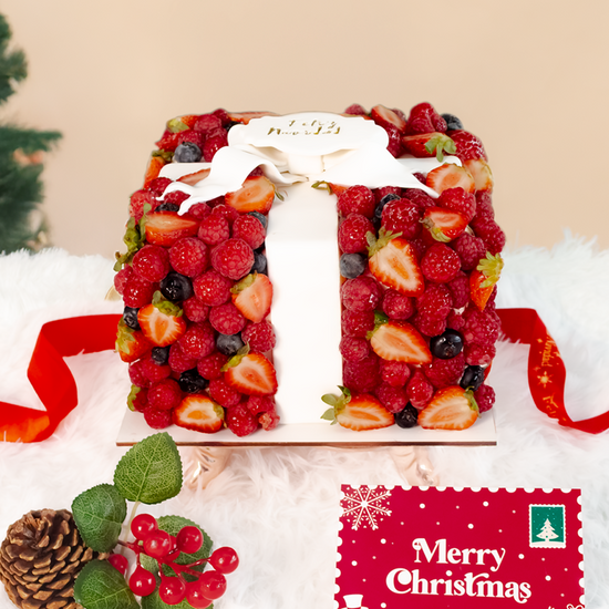 TORTA REGALO DE NAVIDAD