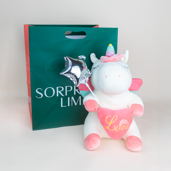 Teddy Unicornio con corazón
