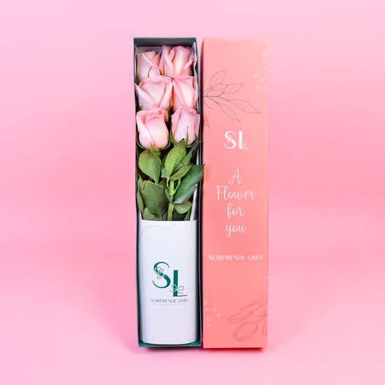 CAJA 6 ROSAS ROSADAS - JORGE LUNA