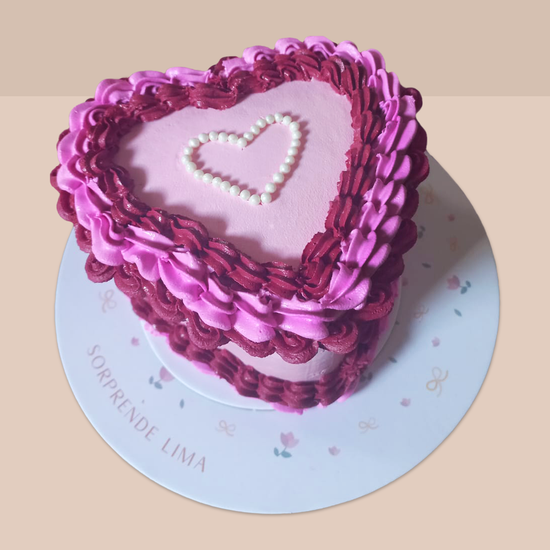 Torta Corazón Pink