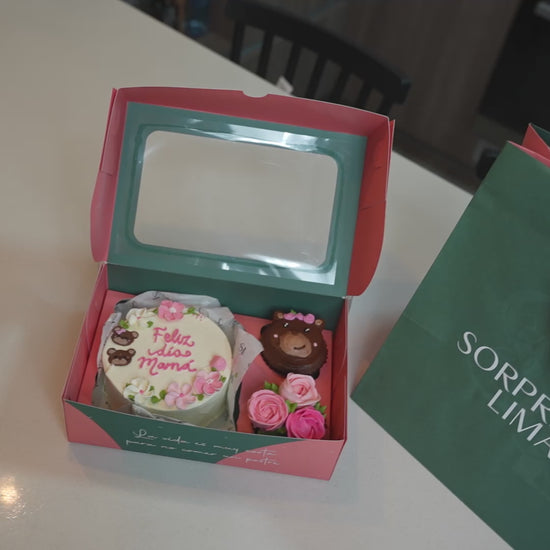TORTITA Y CUPCAKES TU AMOR ES ÚNICO