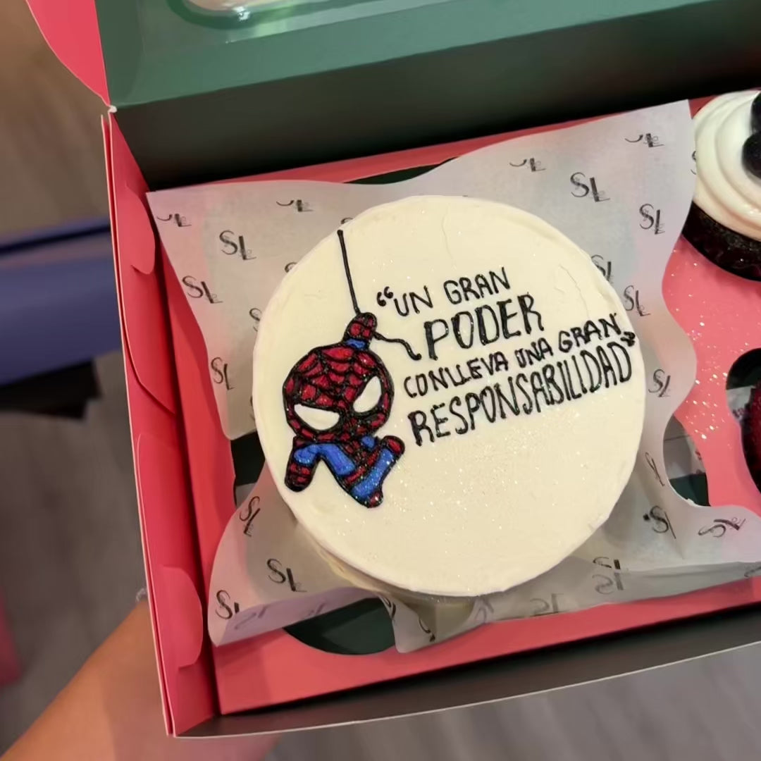 MINI TORTA NIÑO SPIDER-MAN