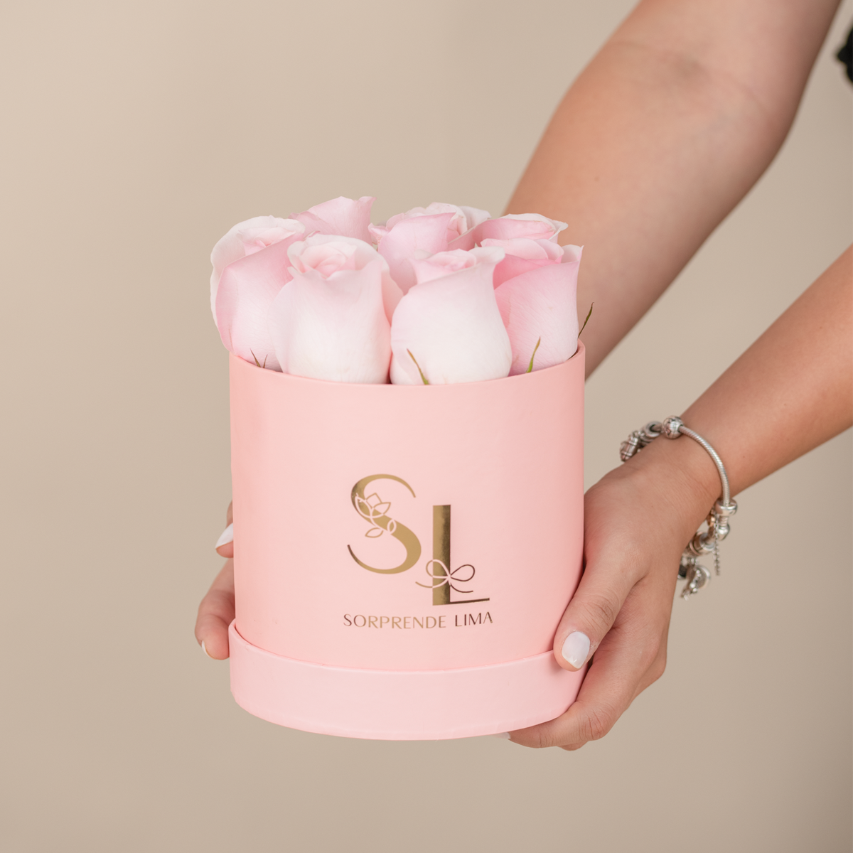Mini Box Roses Rosa