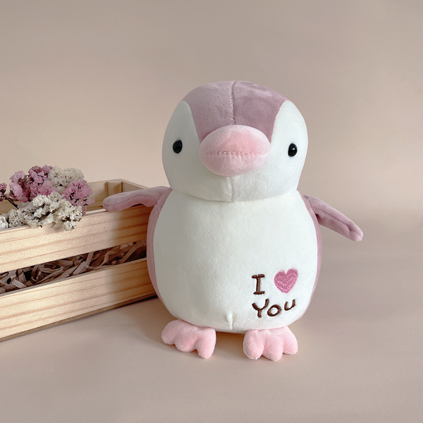 Teddy Pingüinita Rosada