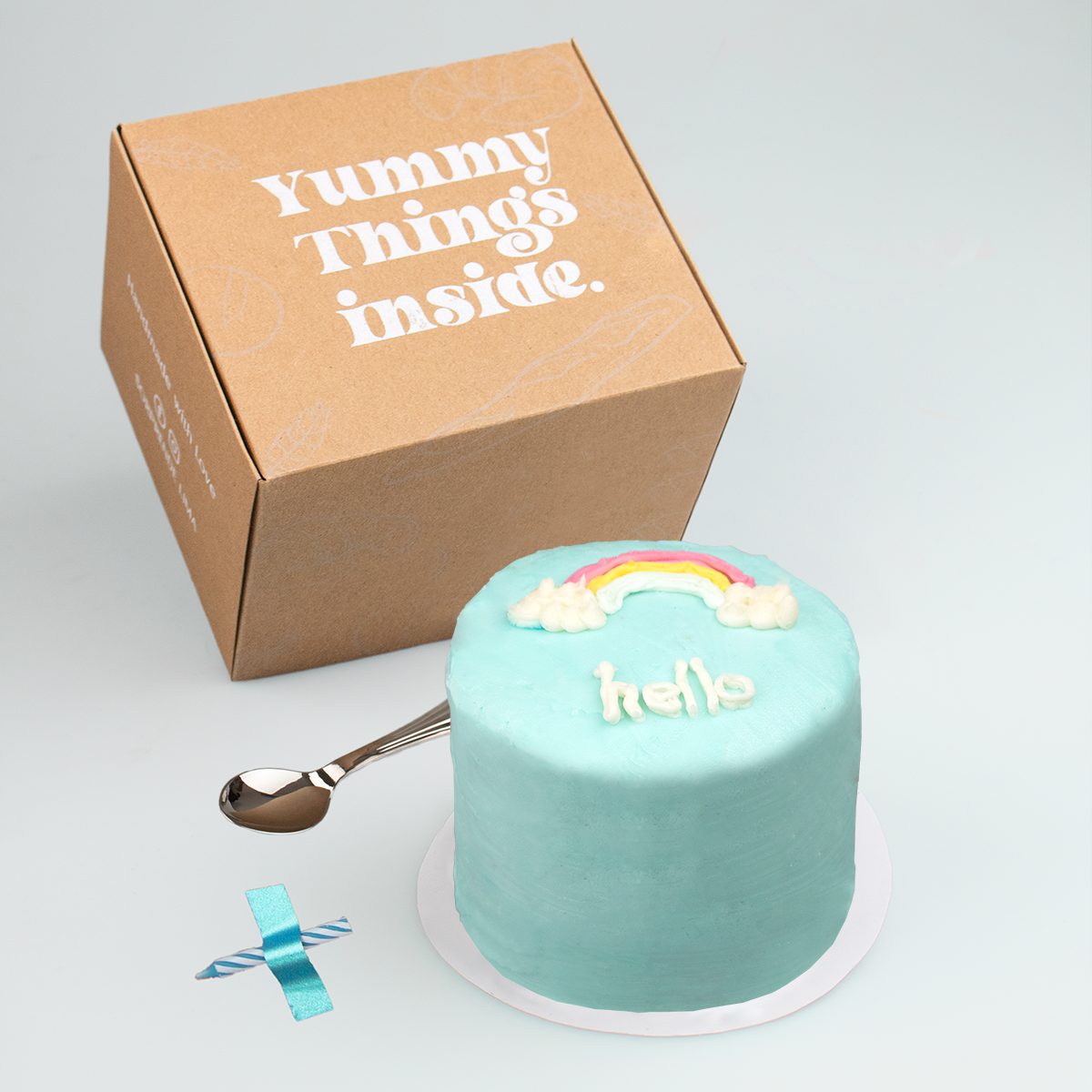 Bento Cake Rainbow