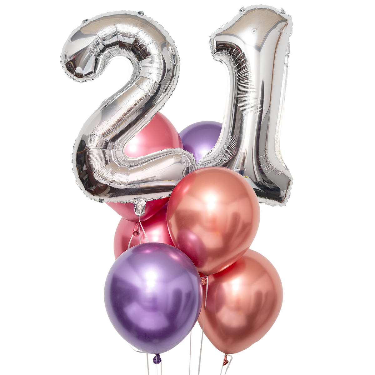 Bouquet Numbers Balloon
