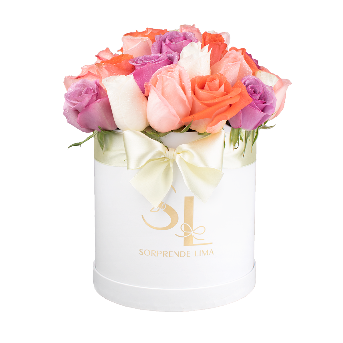 Box Full Roses Summer