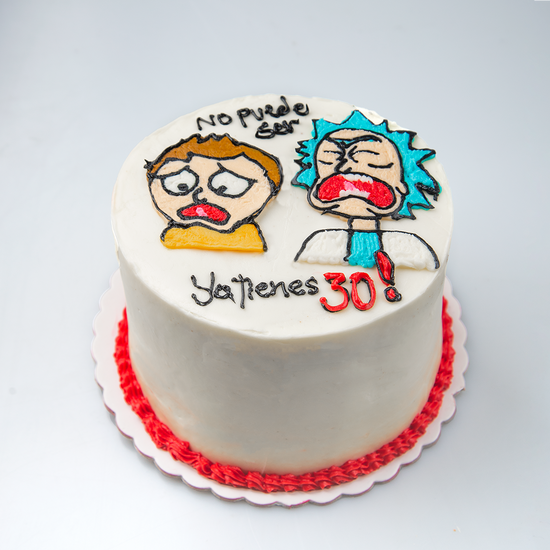 Rick n Morty Cake
