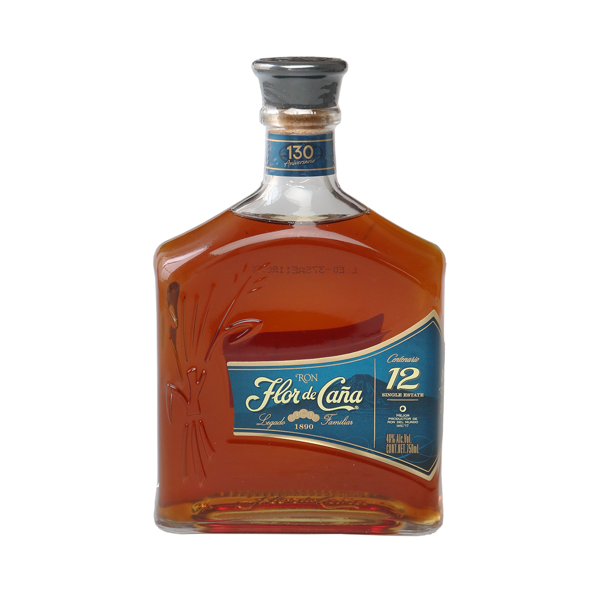 Ron Flor de Caña 12 años 750ml