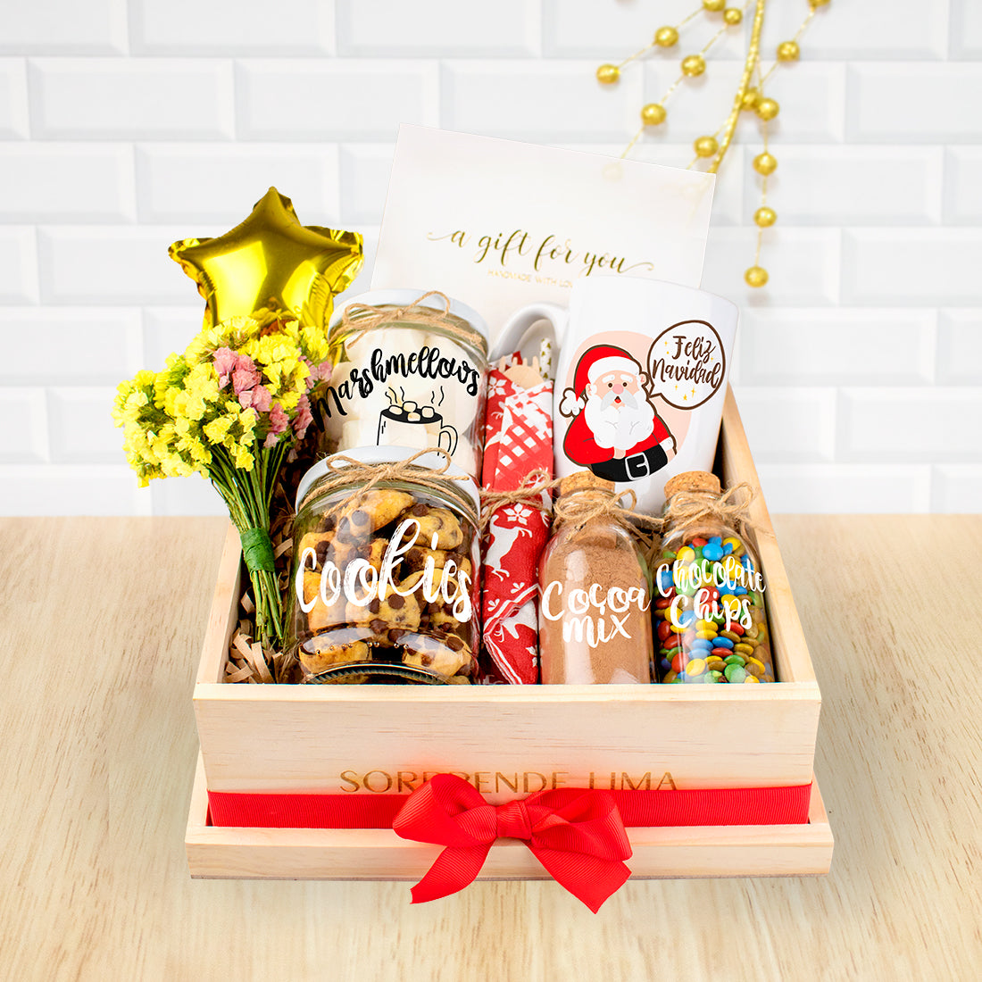 GIFT BOX COCOA NAVIDAD