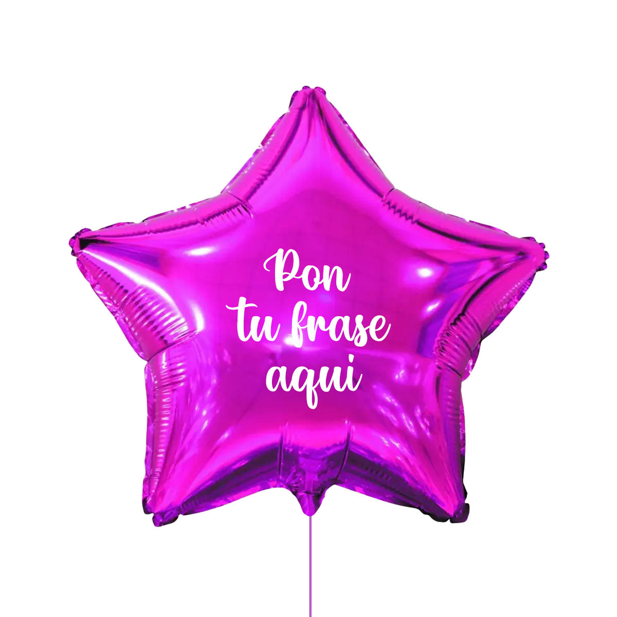 Globo Helio Estrella Personalizado