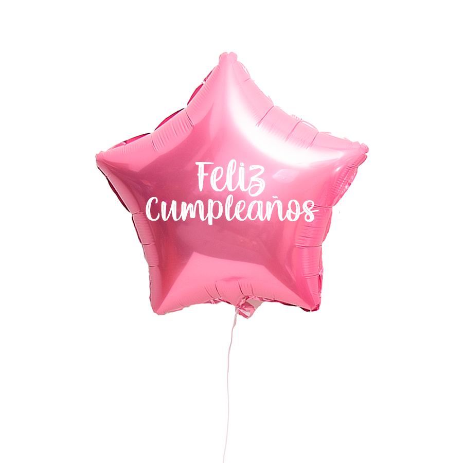 Globo Helio Estrella Personalizado