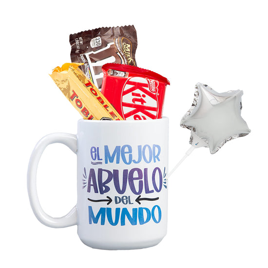 Taza Abuelo con Chocolates