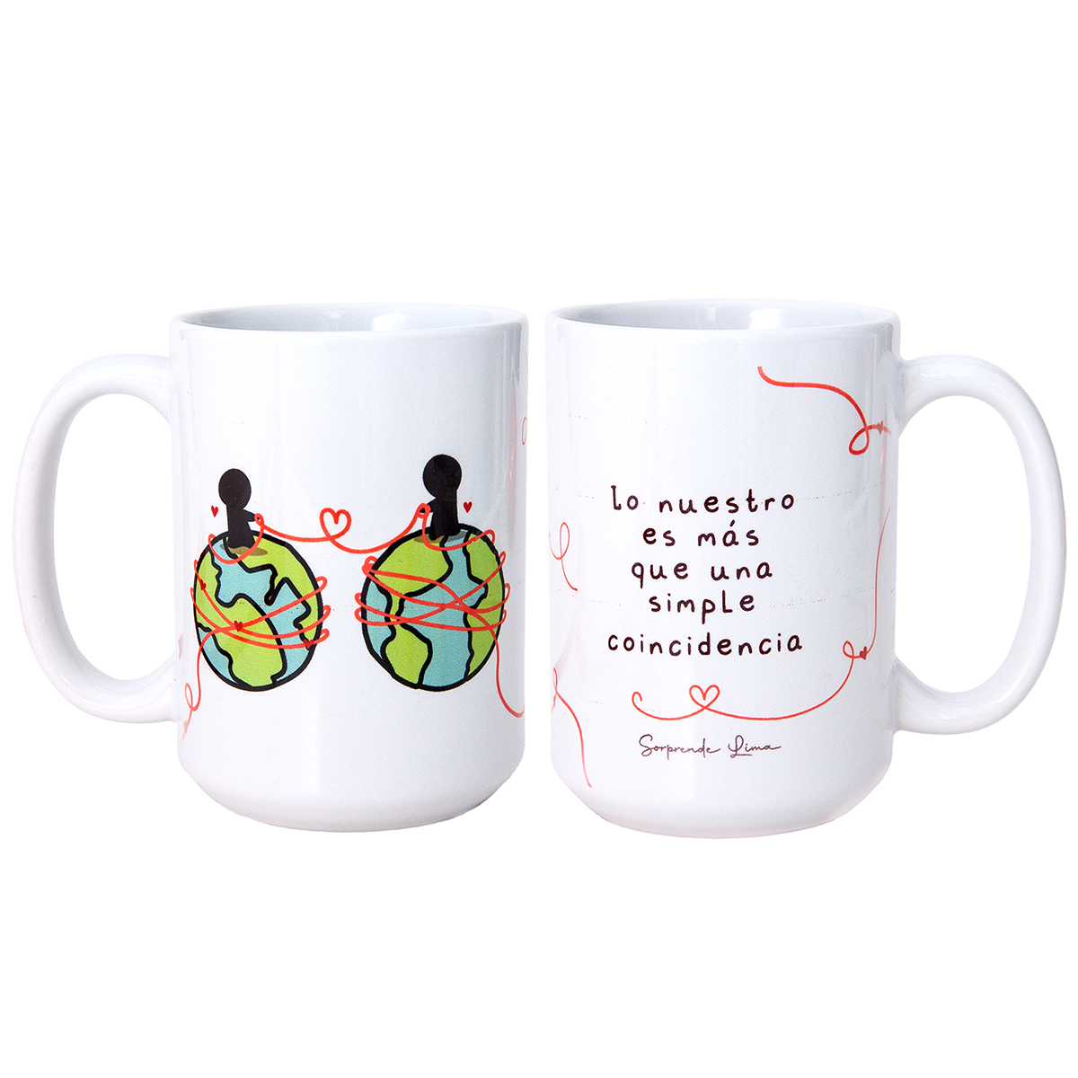 Taza Mundo con Chocolates