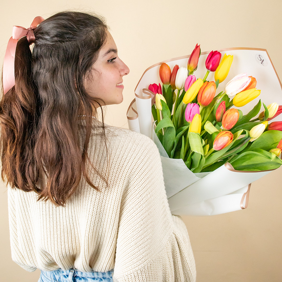 Ramo 25 Tulipanes Premium