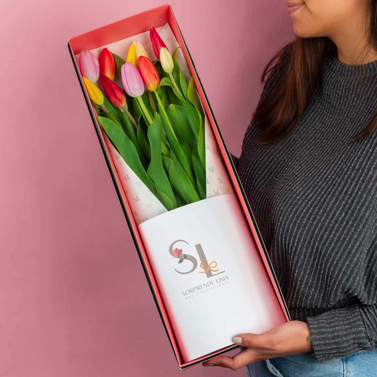 Caja 10 Tulipanes