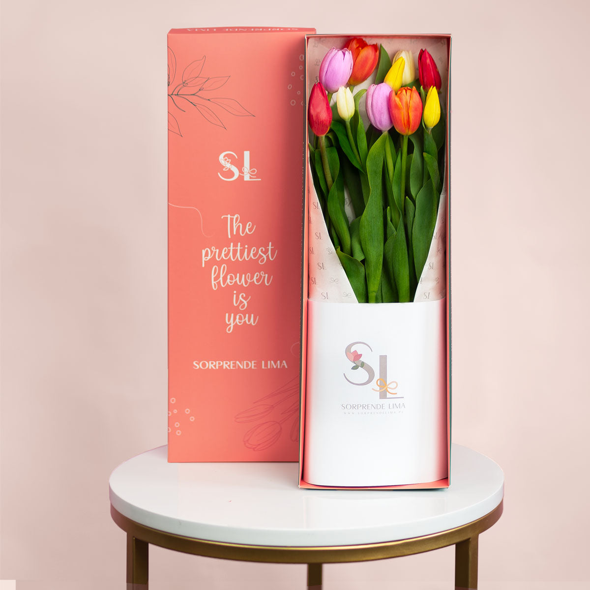 Caja 10 Tulipanes