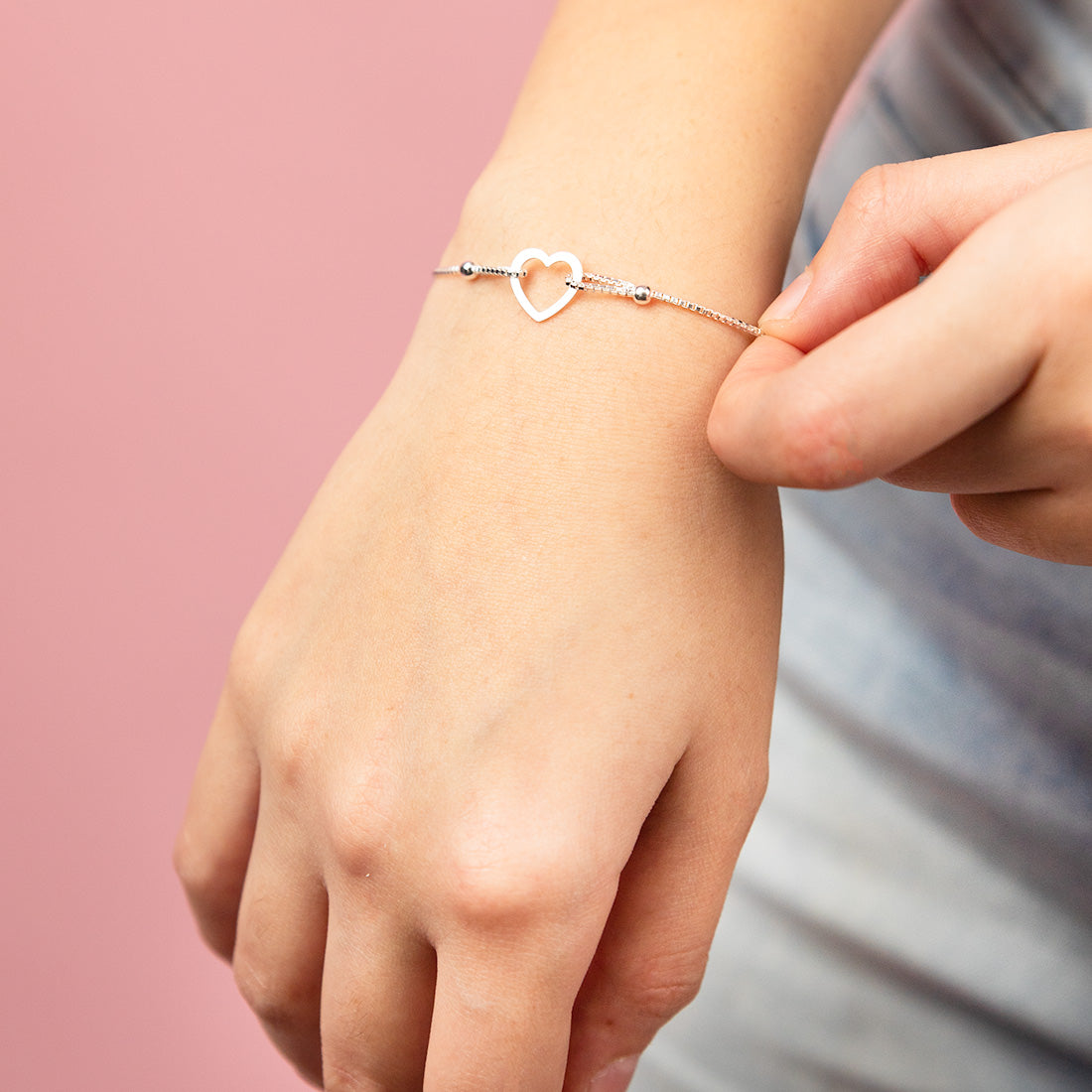 Pulsera Soft Heart Self Adjusting